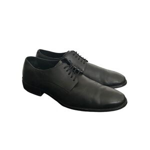 Cole Haan Mens Leather Oxford Dress Shoes C4119 Black Lace Up Size 12